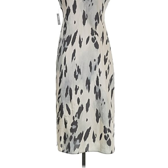 NWOT Express Vintage Style animal print slip dress, Medium - Picture 6 of 9